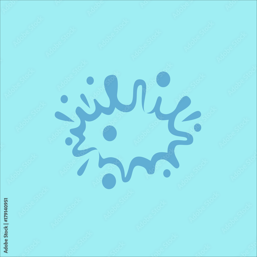 Fototapeta premium the milk flowing, in motion, splashing milk isolated vector