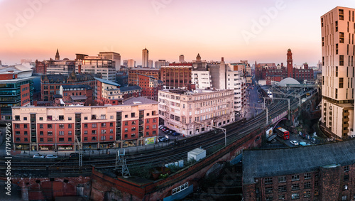 Manchester Panoramic View UK