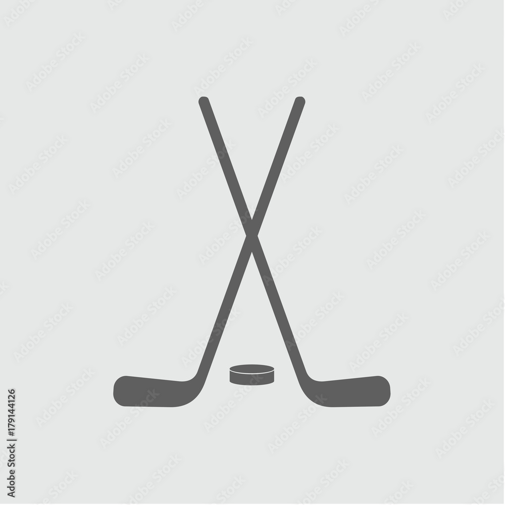Hockey Stick Logo Vector Template Design Hockey Stick Logo Vector Template Design