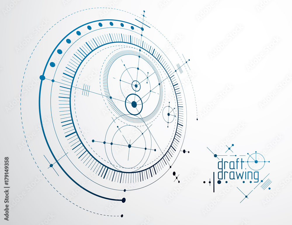 Mechanical engineering technology vector abstract background, cybernetic abstraction with innovative industrial schemes. Mechanical engineering technology vector abstract background, cybernetic abstraction with innovative industrial schemes.