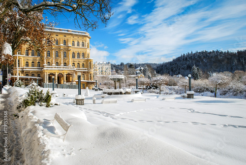 Marienbad im Winter
