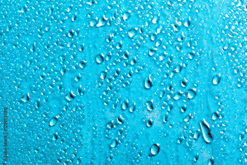 Pattern of water drops