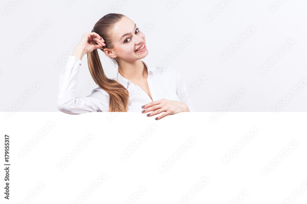 Picture of attractive smily business lady Picture of attractive smily business lady