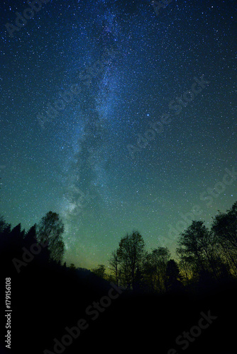 Fototapeta Naklejka Na Ścianę i Meble -  Night sky with stars