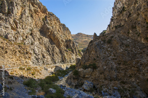Road view, Crete, Greece