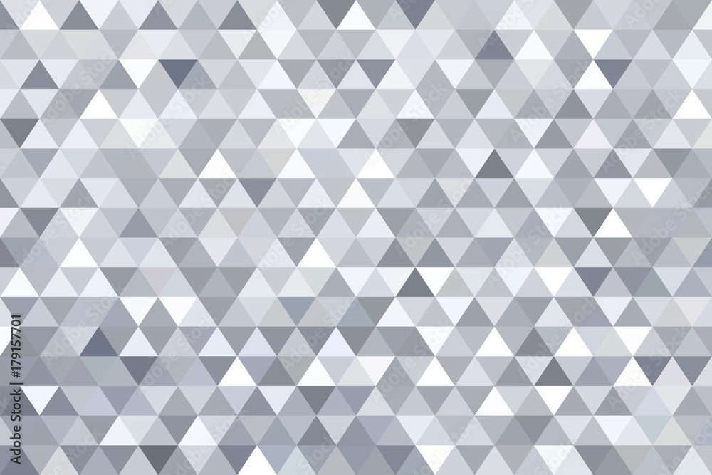 Серый треугольный абстрактный фон. Оригинальная векторная иллюстрация. Stock Vector
