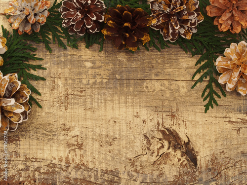 Christmas, decorative frame