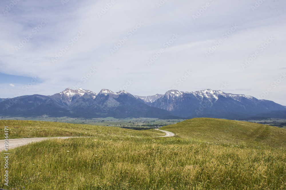 View of Glacier National Park