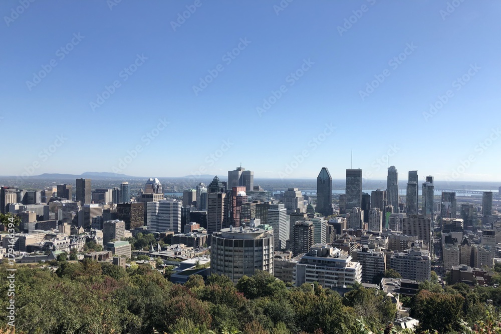 Vista di Montréal, Québec, Canda