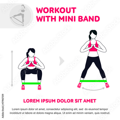 Workout with mini band