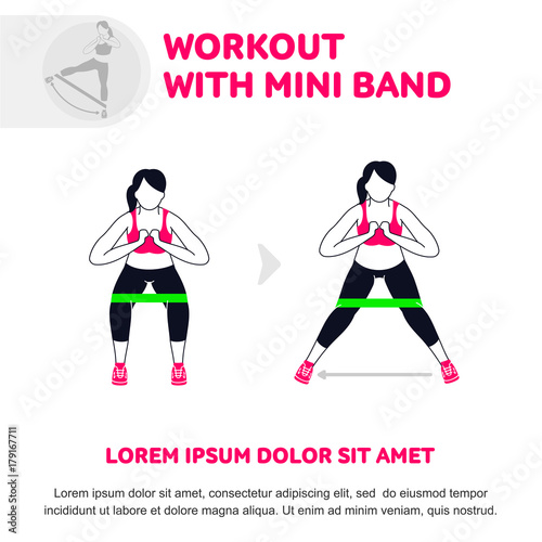 Workout with mini band