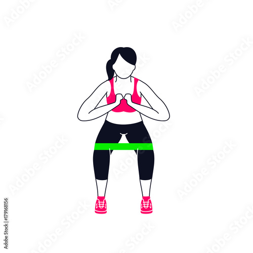 Workout with mini band