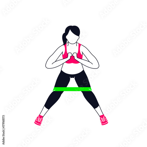 Workout with mini band