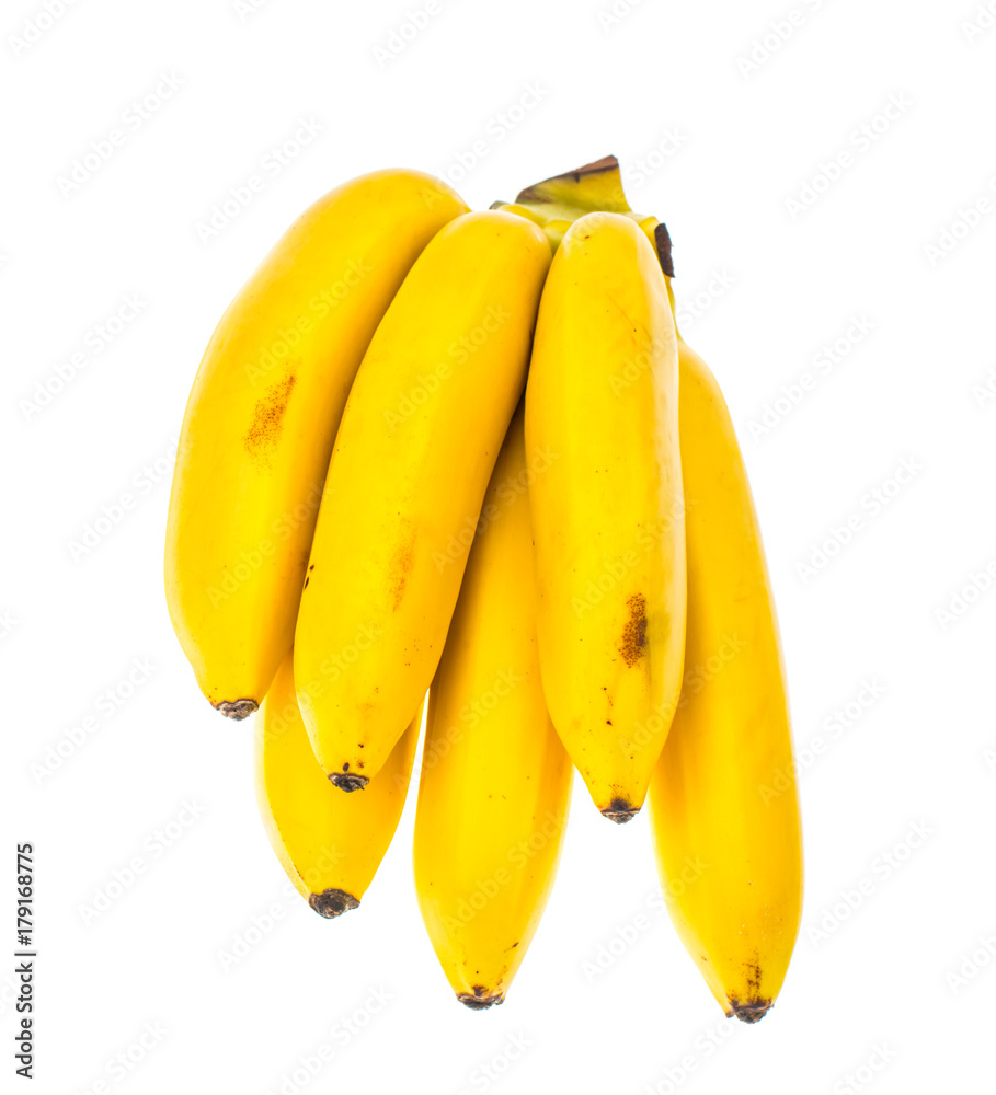 Bunch of ripe sweet Baby Banana