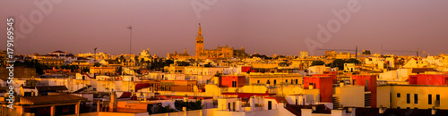 Skyline of Seville with the Cathedral