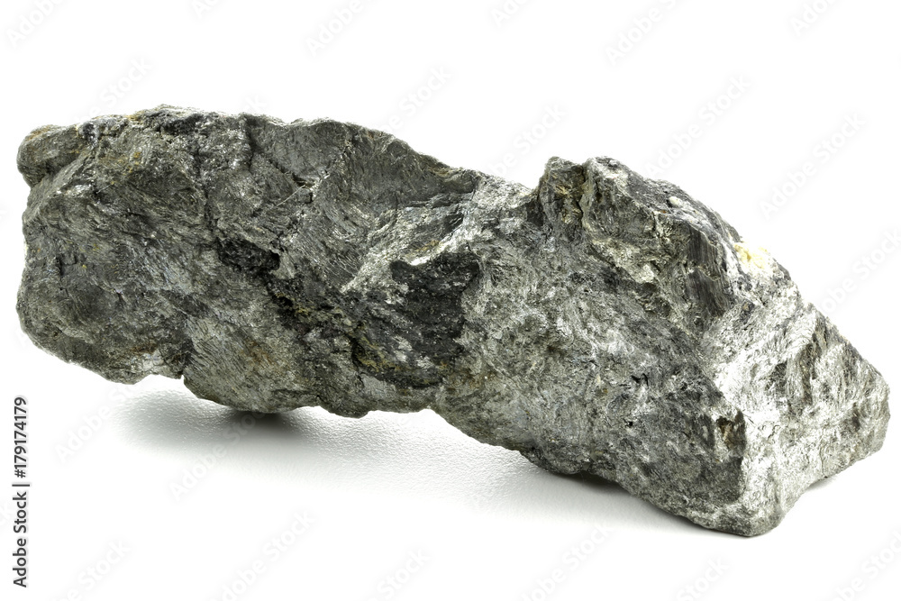 native antimony from Arechuybo (Chihuahua/ Mexico) isolated on white background native antimony from Arechuybo (Chihuahua/ Mexico) isolated on white background