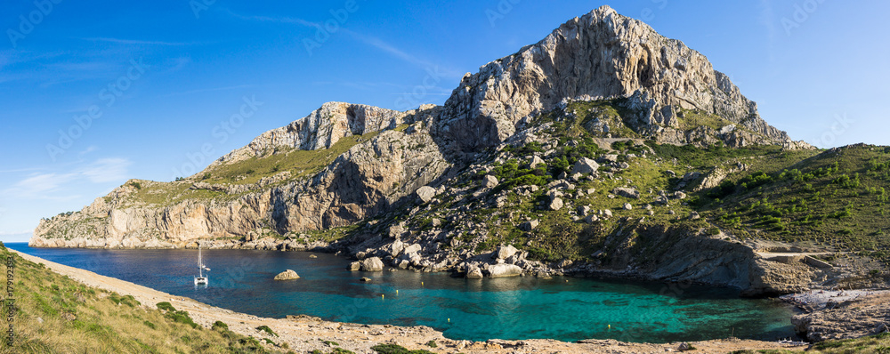 Obraz premium beautiful cala boquer majorca