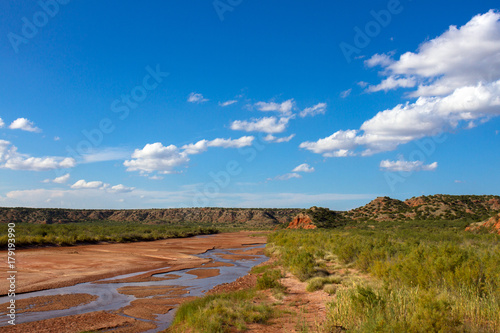 Prairie Dog Town Fork of the Red River in the Texas Panhandle