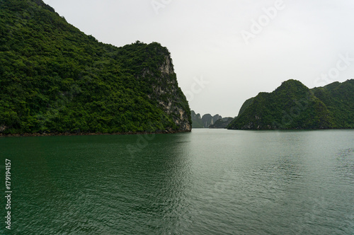 Spectacular mountain islands of HaLong Bay © Olga K