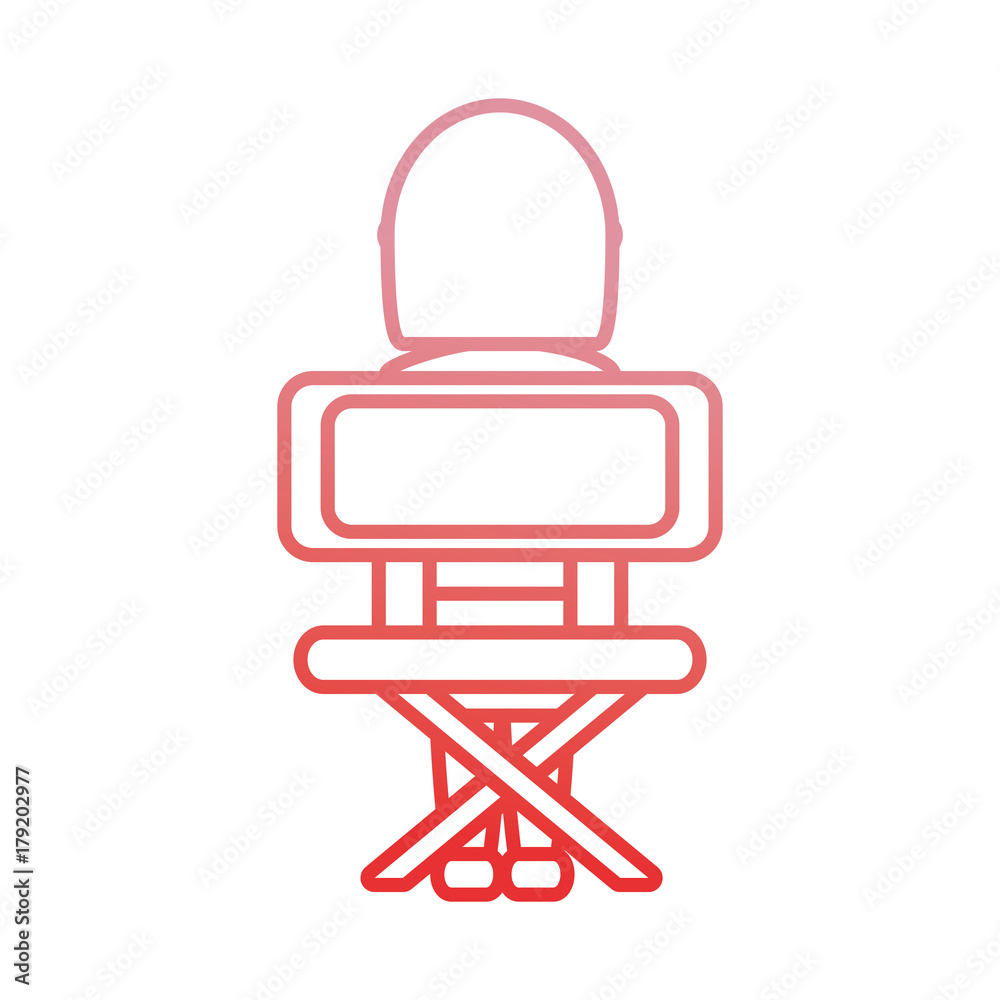 flat line colored girl student over white background vector illustration flat line colored girl student over white background vector illustration