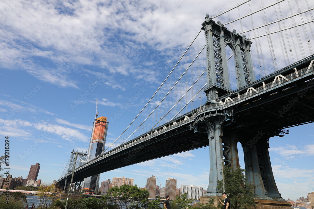 Fototapeta premium Manhattan Bridge