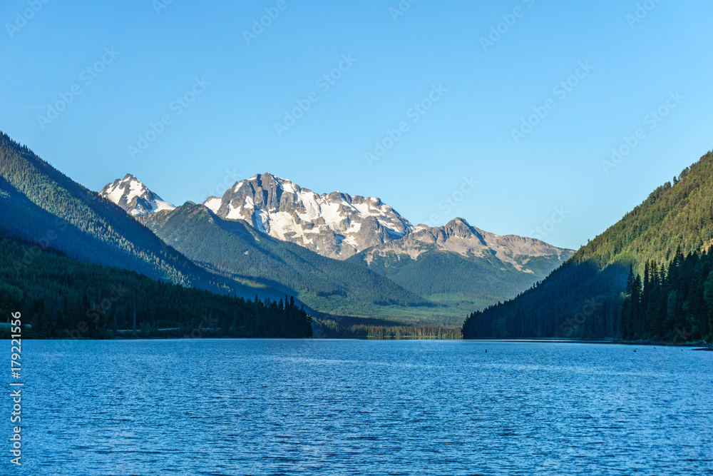 Duffey Lake in British Columbia, Canada at day time.