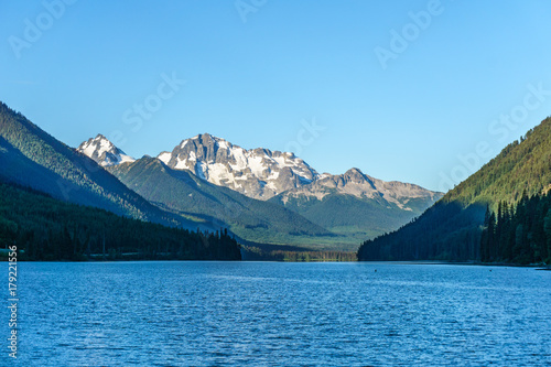Duffey Lake in British Columbia, Canada at day time.