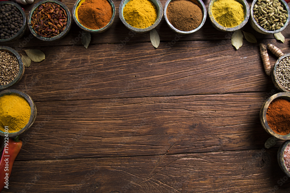 Frame, Hot spices Frame, Hot spices
