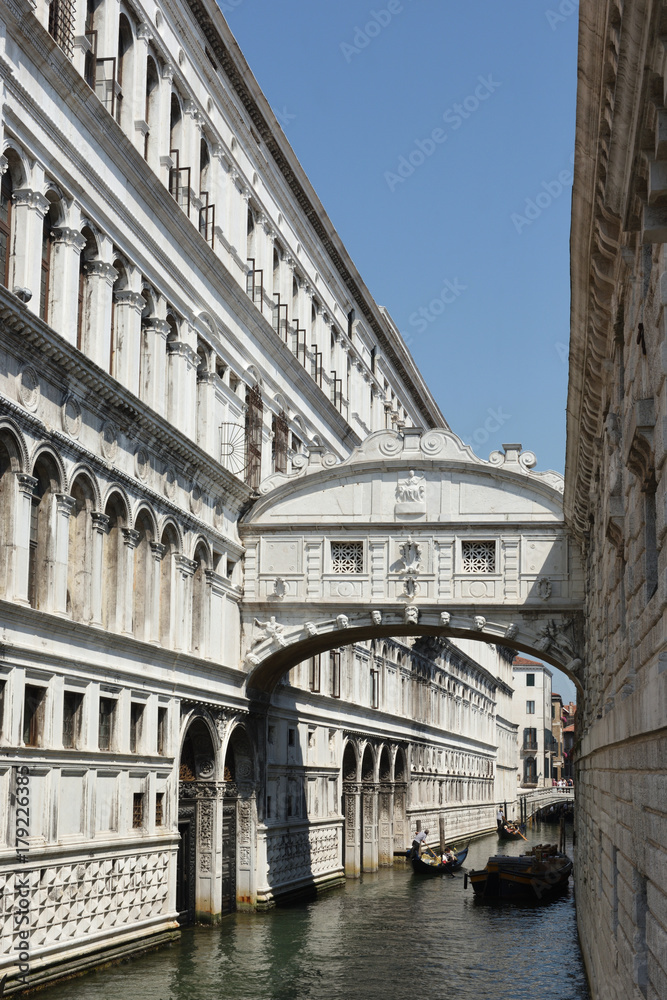 Seufzerbrücke in Venedig 