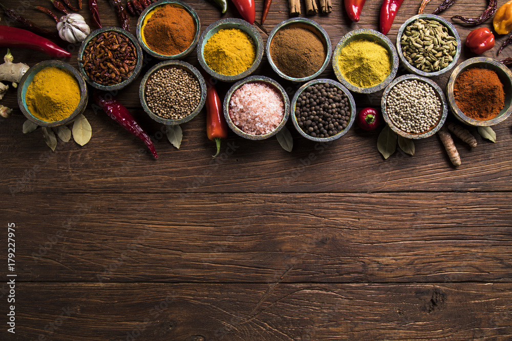 Frame, Hot spices Frame, Hot spices