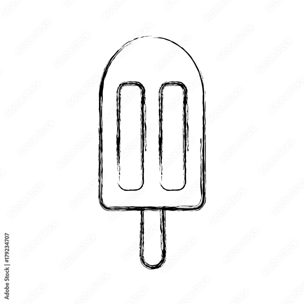 Delicious posicle ice icon vector illustration graphic design Delicious posicle ice icon vector illustration graphic design