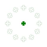 Four leaf clover for St. Patrick's day