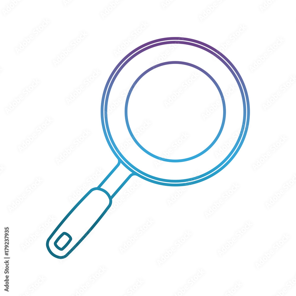frying pan icon over white background vector illustration frying pan icon over white background vector illustration