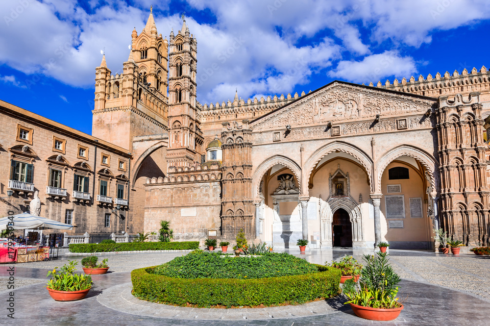Palermo, Sicily, Italy. Norman Cathedral