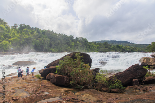 Tatai Waterfall is a big on of waterfall, 48 Road, Koh Kong, Cambodia. photo