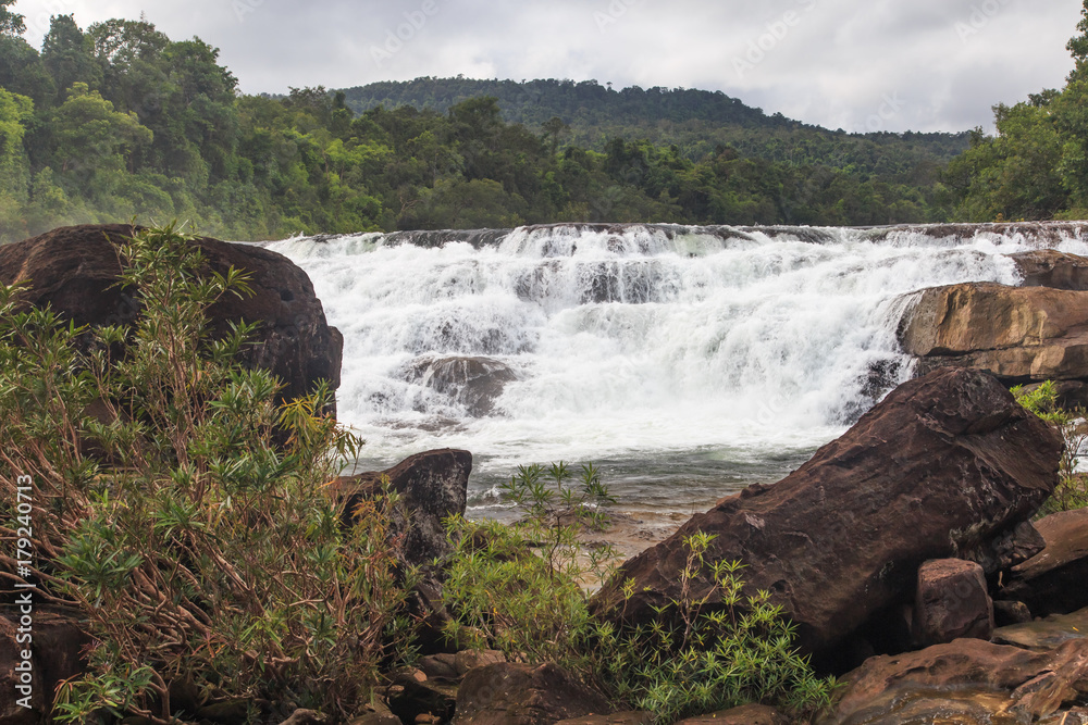 Tatai Waterfall is a big on of waterfall, 48 Road, Koh Kong, Cambodia.