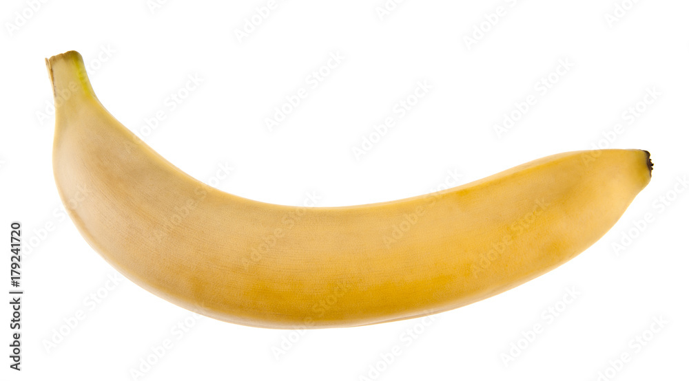 bananas isolated on white background closeup