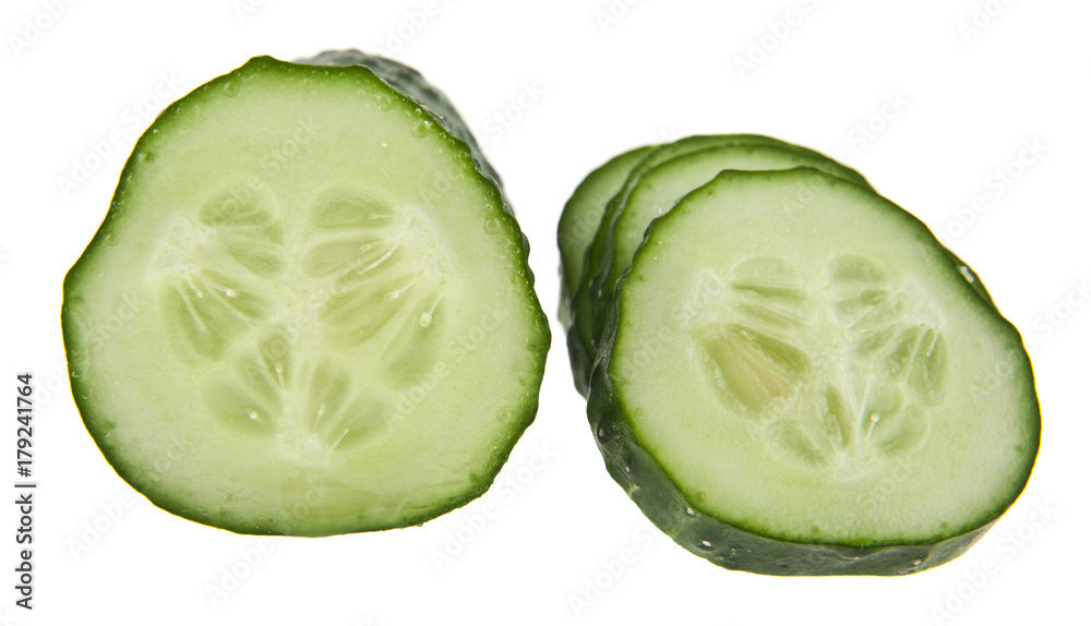 cucumbers isolated on white background closeup cucumbers isolated on white background closeup