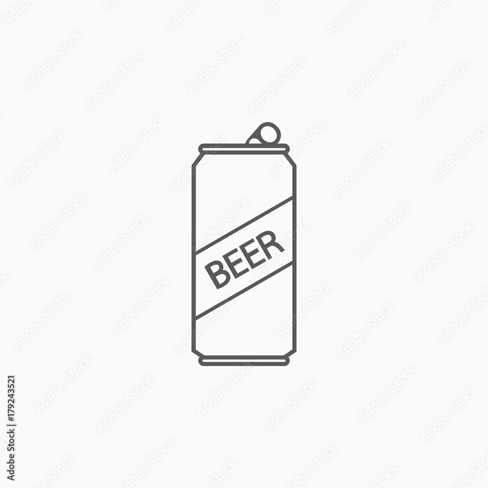 beer can icon beer can icon