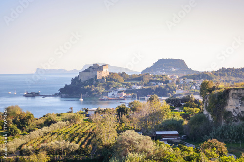 Aragon castle at Baia photo