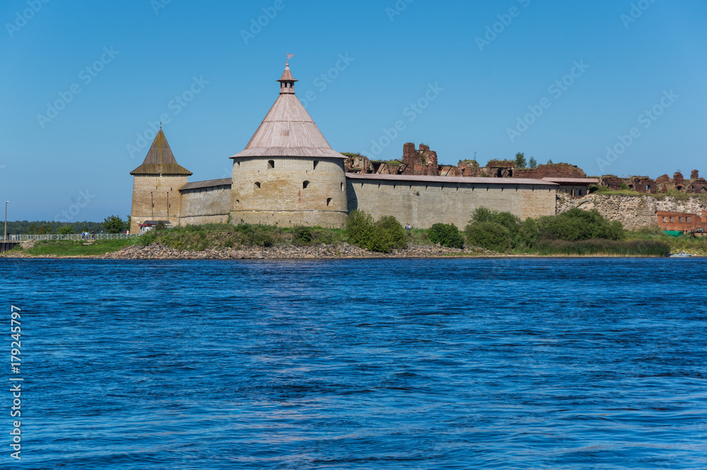 Panoramic view of Oreshek fortress