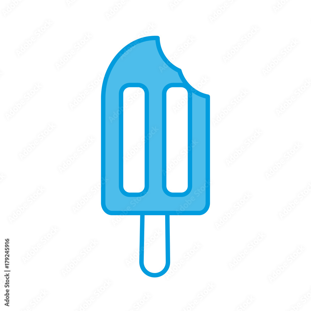Delicious posicle ice icon vector illustration graphic design Delicious posicle ice icon vector illustration graphic design