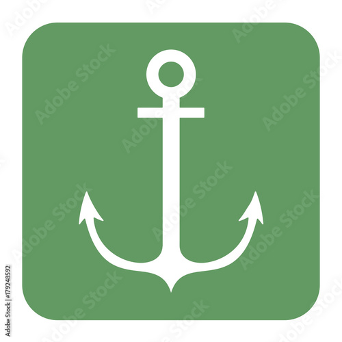 Nautical anchor icon