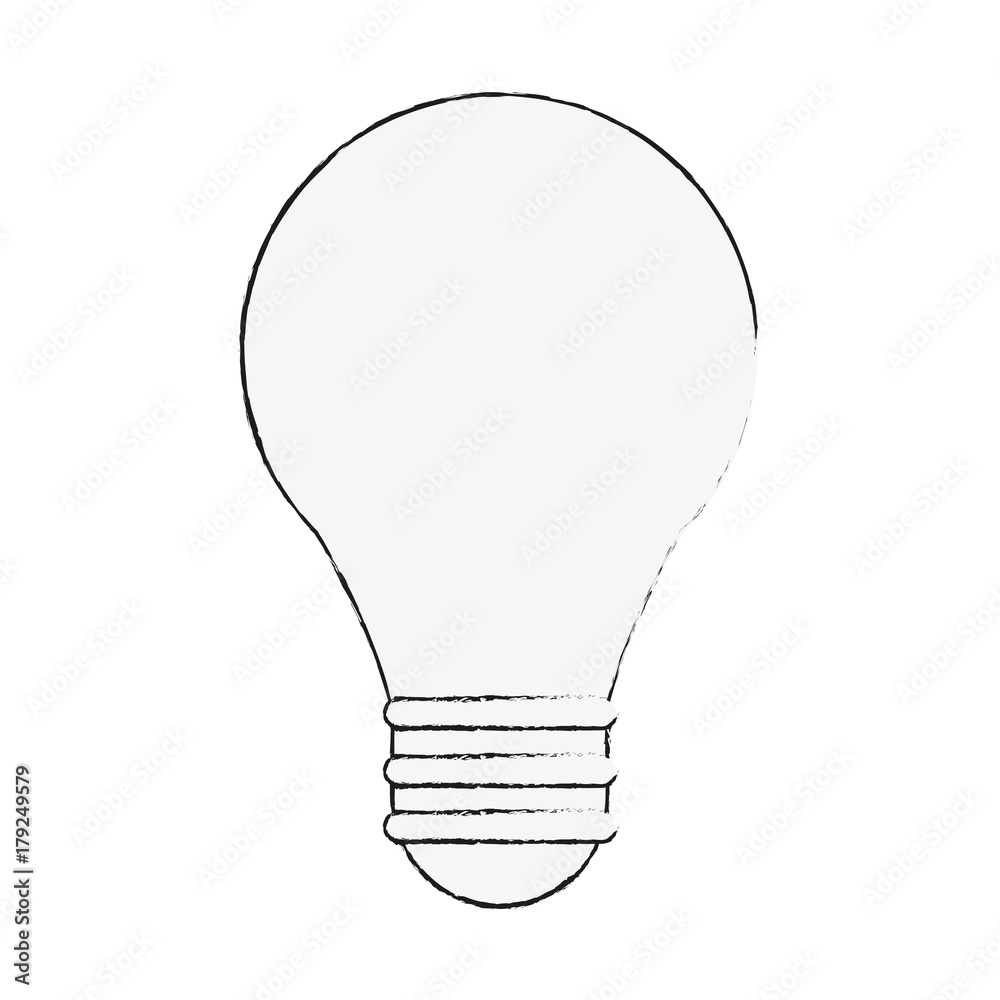 Fototapeta premium regular lightbulb icon image vector illustration design
