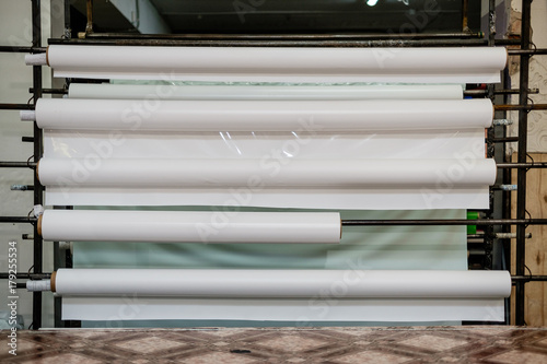 white vinyl rolls