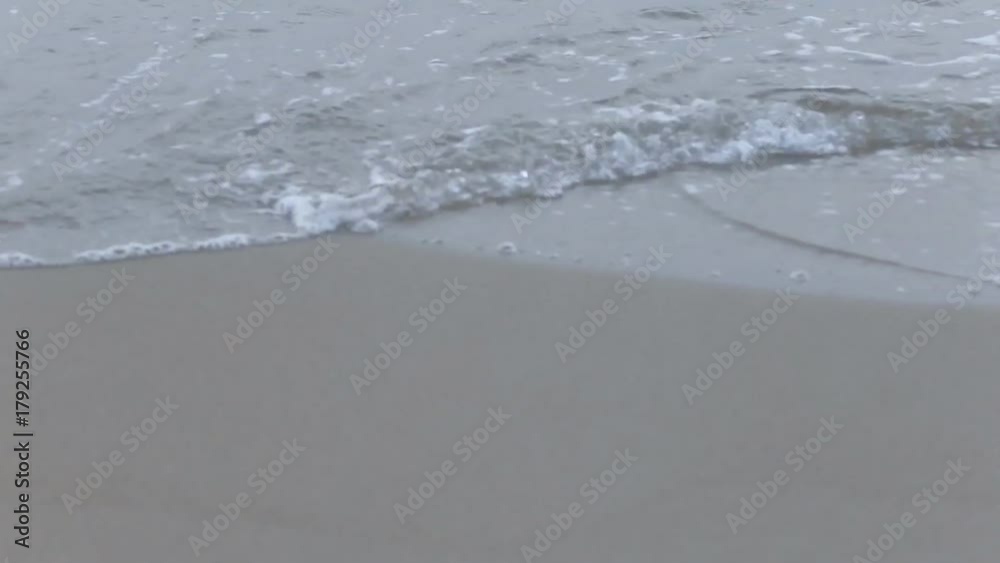 Soft wave of the sea on the sandy beach ,Beautiful Beach and Tropical Sea in Thailand. Soft wave of the sea on the sandy beach ,Beautiful Beach and Tropical Sea in Thailand.