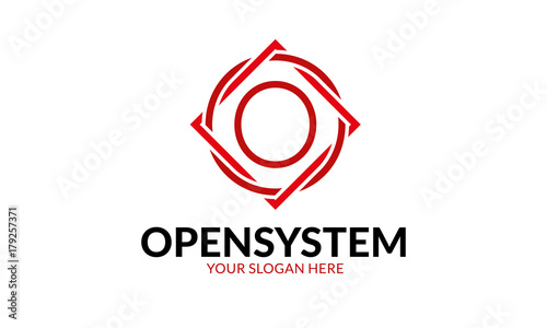 O Letter Logo