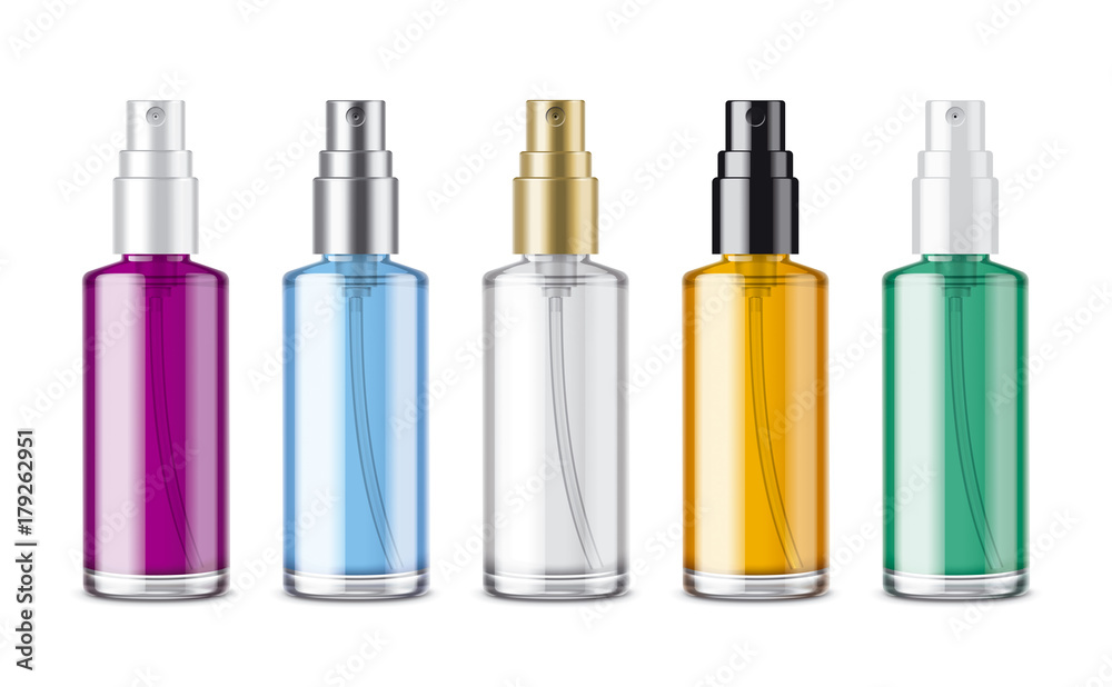 Clear Sprayer Opened Transparent Bottles Clear Sprayer Opened Transparent Bottles