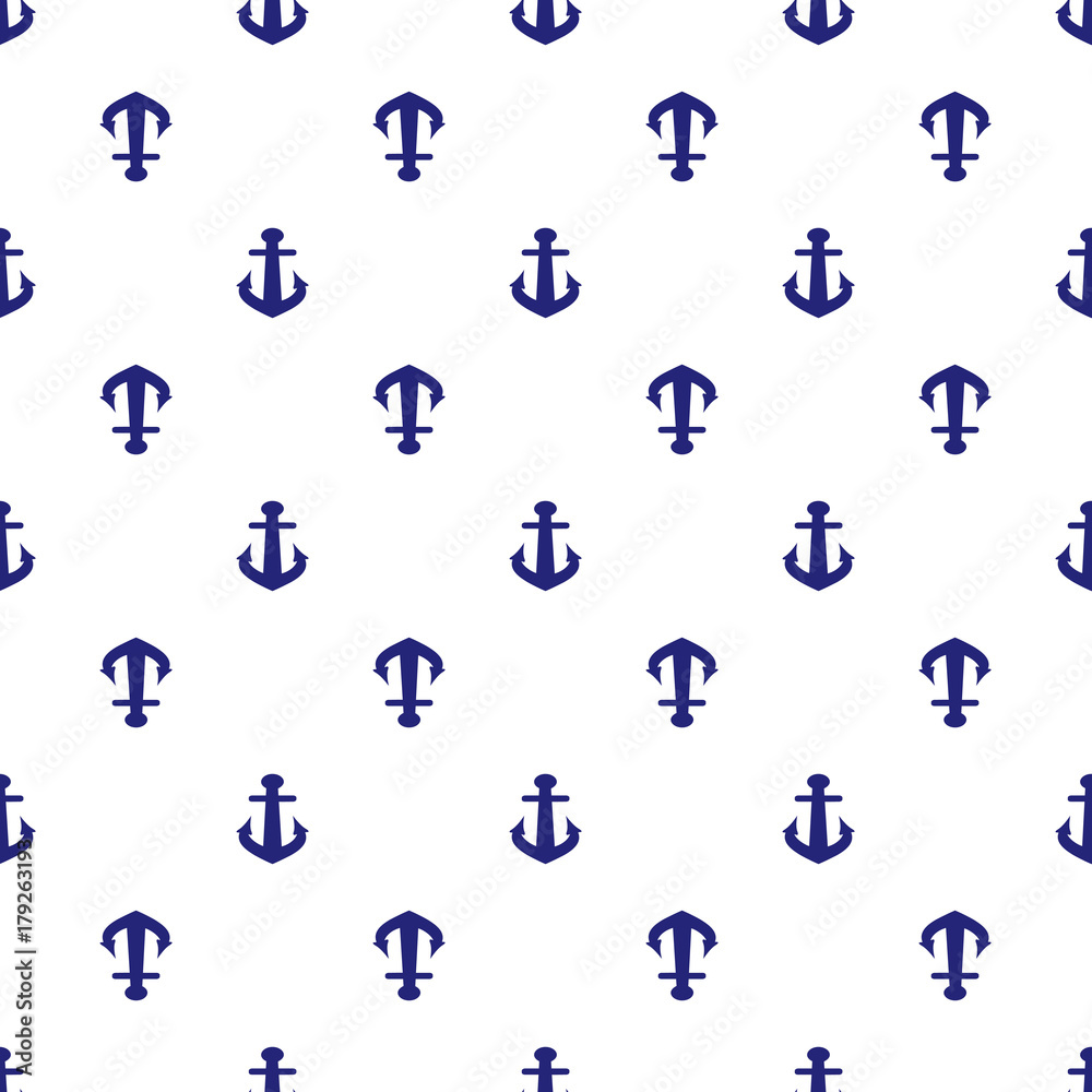 Anchor seamless pattern. Vector Anchor seamless pattern. Vector