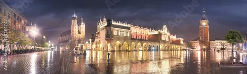 Obraz Kraków deszczowa jesień